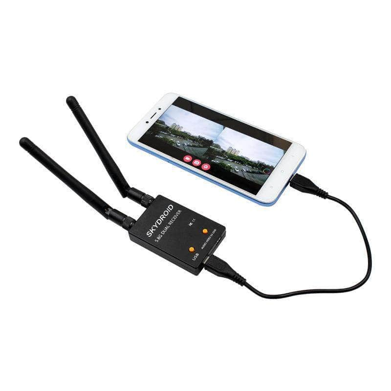 Skydroid 150CH 5.8GHz True Diversity FPV Receiver Module for Smartphone – USB OTG