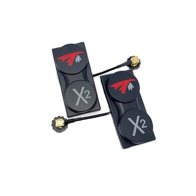 TrueRC X2-Air MKII 5.8GHz Receiver Antenna Pair for DJI HD Goggles – LHCP