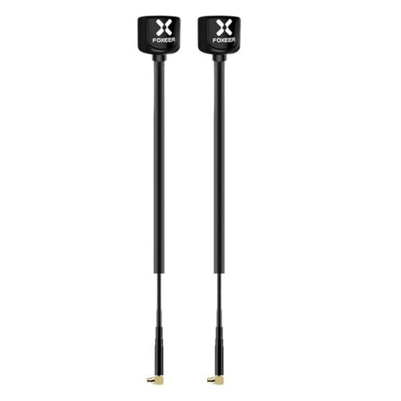 Foxeer 5.8G Lollipop 4 2.6dBi Omni Antenna 2pcs – Angle MMCX 165mm LHCP (Choose Color)