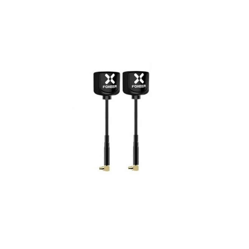 Foxeer 5.8G Lollipop 4 2.6dBi Omni Antenna 2pcs – Angle MMCX 60mm LHCP (Choose Color)