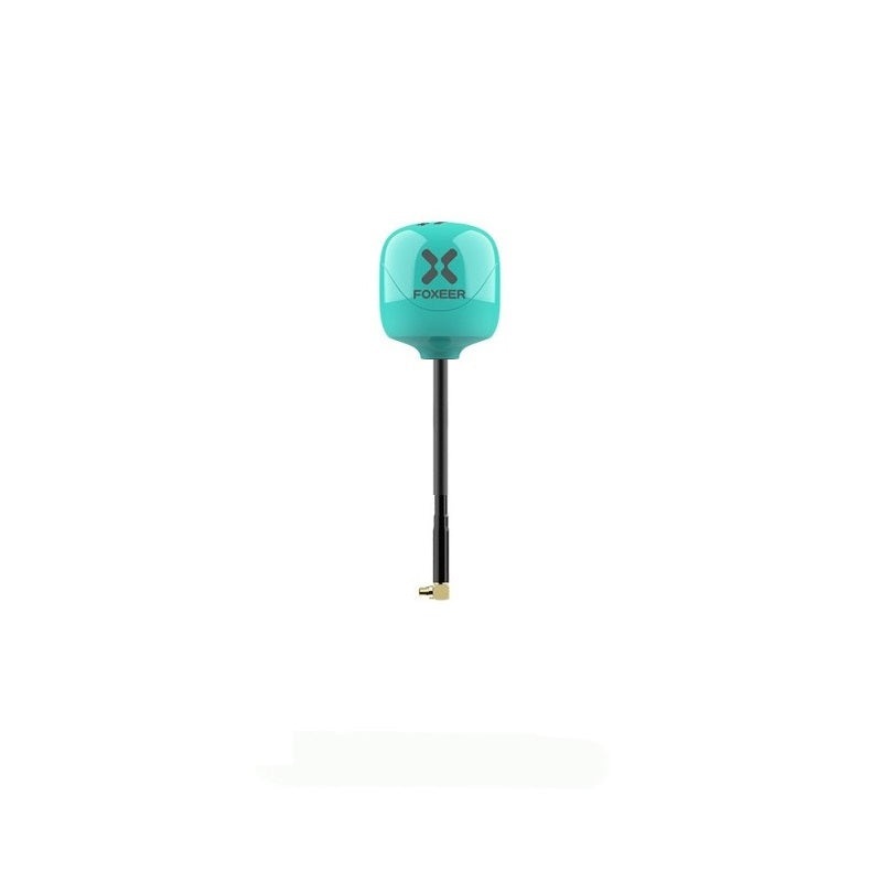 Foxeer 5.8G Lollipop 4 Plus 2.6dBi Omni Antenna 2pcs – Right Angle MMCX 60mm RHCP Teal