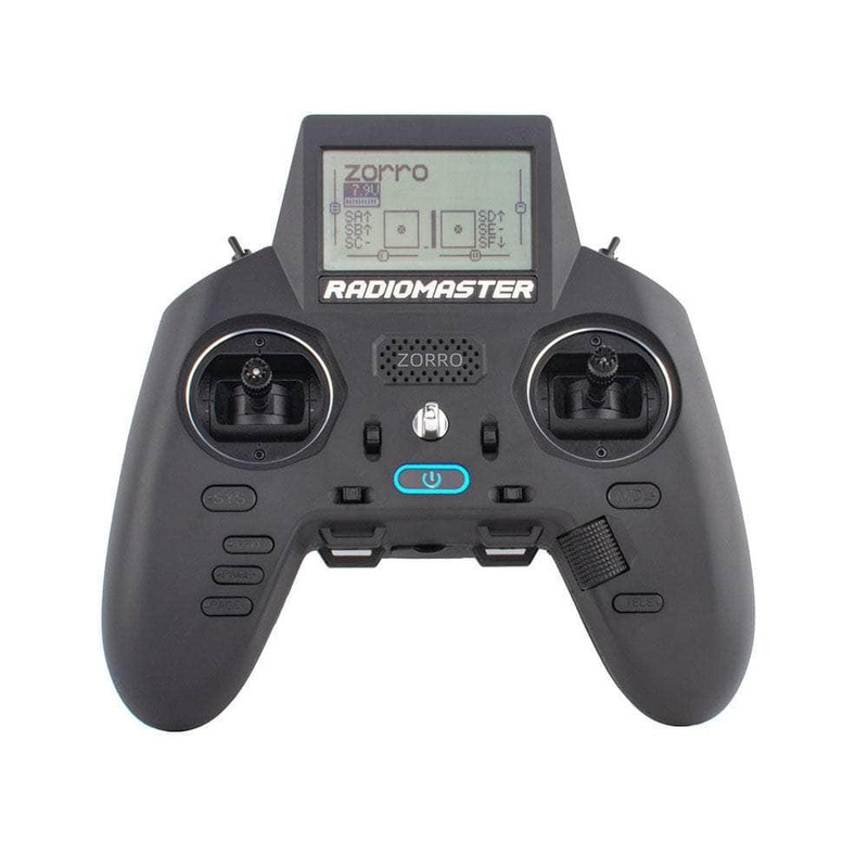 RadioMaster Zorro EdgeTX RC Transmitter – ExpressLRS (Black)