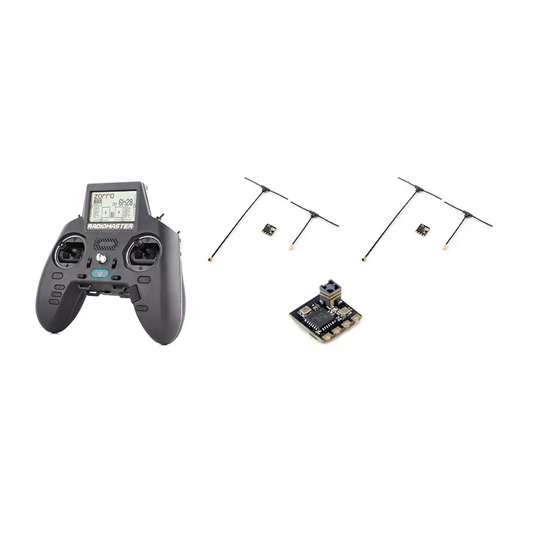 RadioMaster Zorro EdgeTX RC Transmitter – ExpressLRS Starter Set (Black)