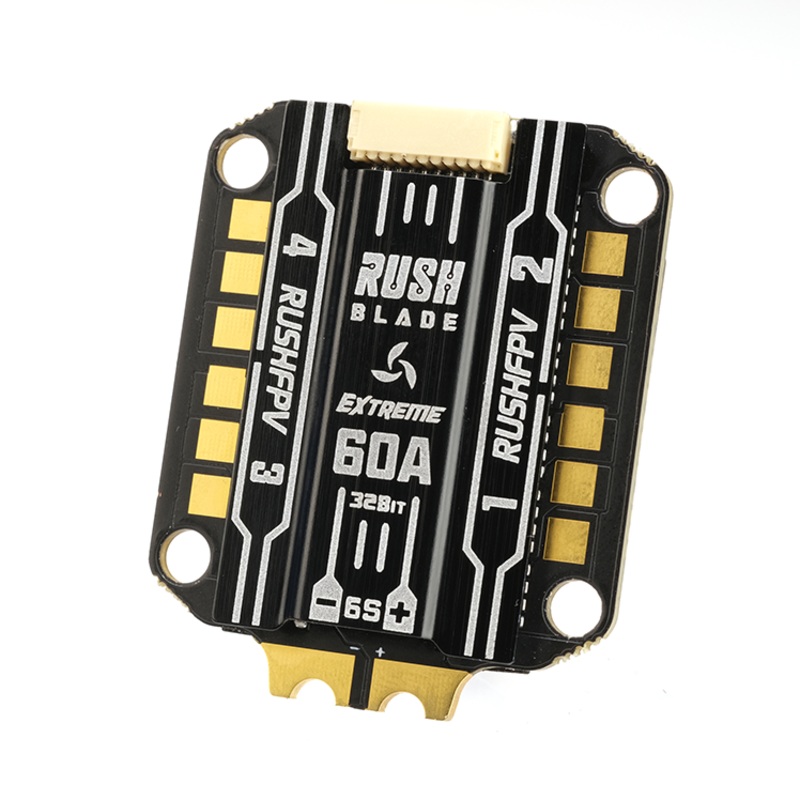 RUSHFPV Rush Blade 32Bit 60A 3-6S 128kHz 30×30 4in1 ESC – Extreme Edition