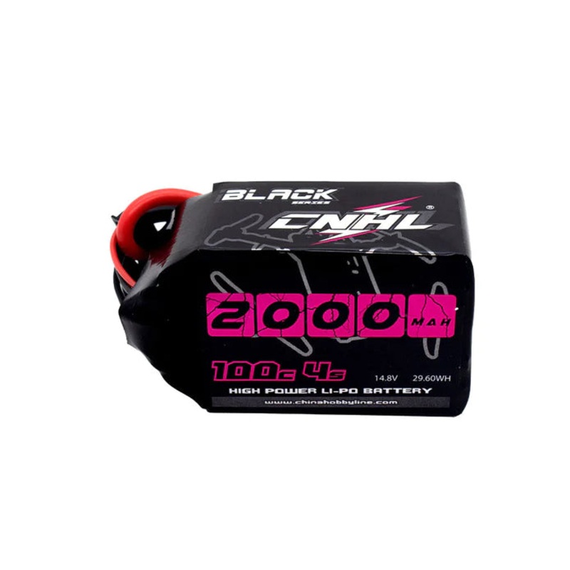 CNHL Black Series 2000MAH 14.8V 4S 100C Lipo Battery – XT60