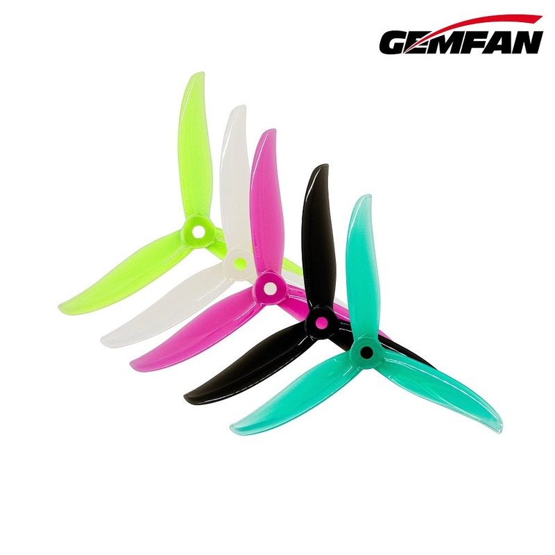 Gemfan Sbang 4934 Tri-Blade 4.9″ Propeller – Choose Rotation & Color
