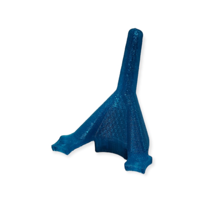 Hyperlite UL5 V1.1 Turtlemode TPU Fin – Pyro Blue
