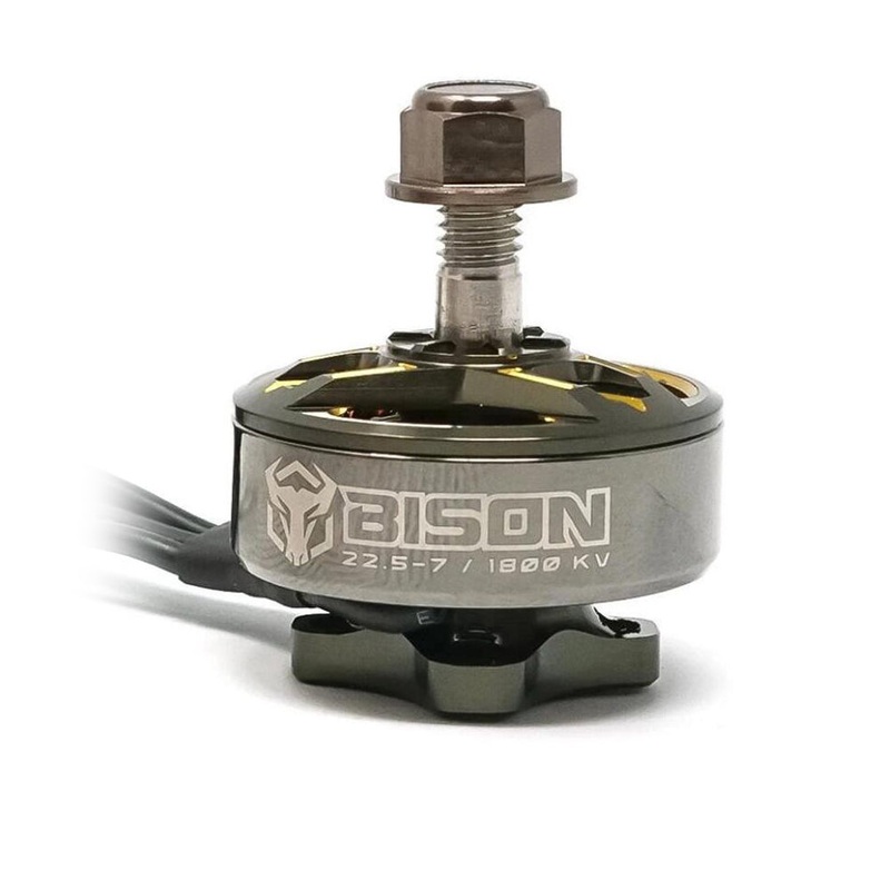 RCINPOWER Bison 22.5-7 1800KV FPV Drone Motor – (Gun Metal)