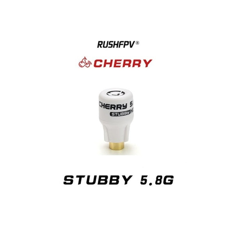 RUSHFPV Cherry Stubby 5.8GHz RP-SMA FPV Drone Antenna – LHCP