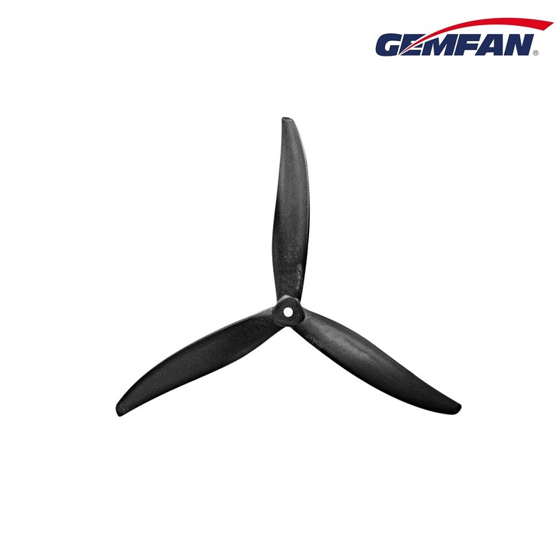 Gemfan 8060-3 8″ Glass Fiber Nylon Tri-Blade Cinelifter & Macro Quad Propellers (1CW+1CCW)