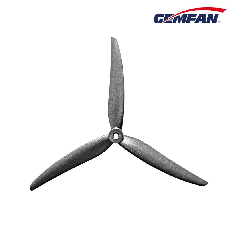 Gemfan 9045-3 9″ Glass Fiber Nylon Tri-Blade Cinelifter & Macro Quad Propellers (1CW+1CCW)
