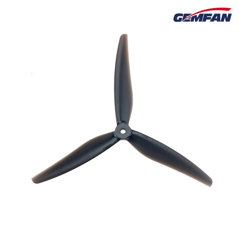 Gemfan Cinelifter 7.5″ 7535 7.5×3.5×3 Tri-Blade Polycarbonate Propellers – 2CW+2CCW