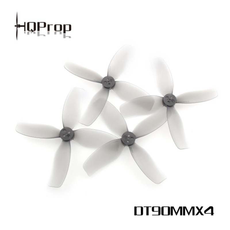 HQProp T90MMX4 for Cinewhoop Grey (2CW+2CCW) – Poly Carbonate