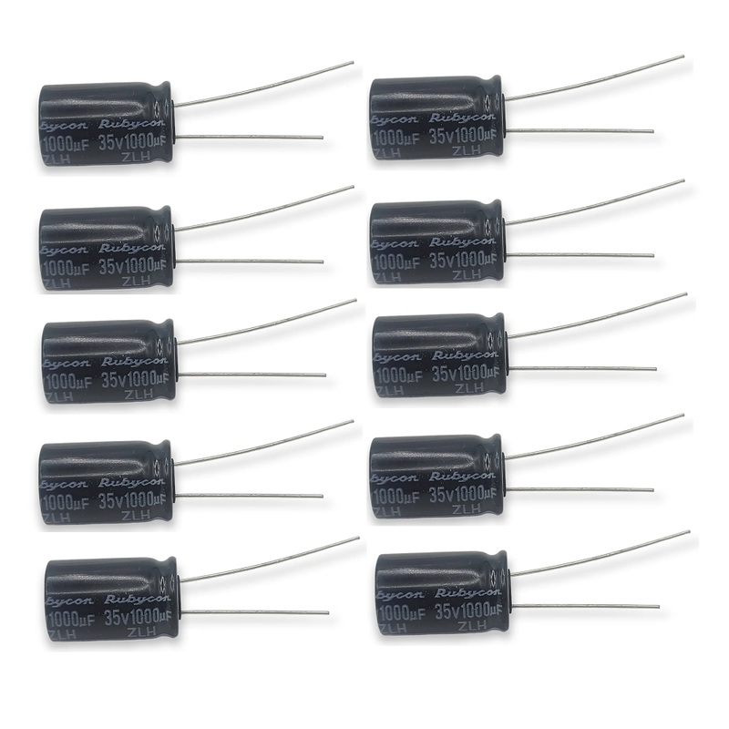 Rubycon 35V 1000UF 12.5x20mm Capacitor – 10 Pcs.