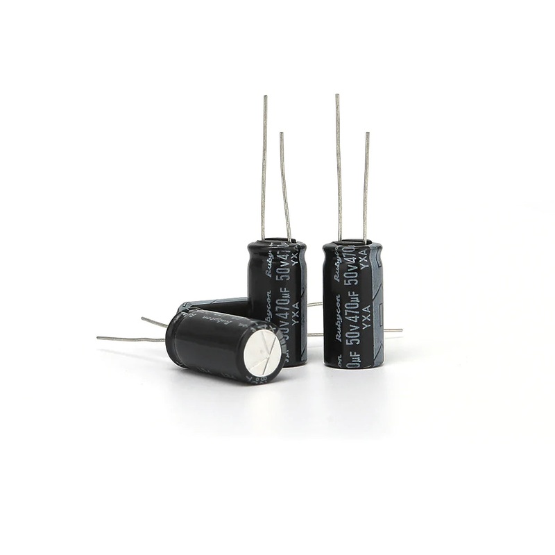 Rubycon UPL 50V 470UF 12.5x22mm Capacitor – 10 Pcs.