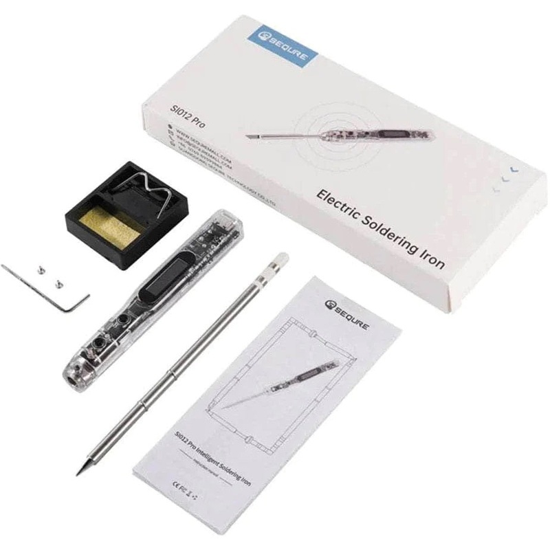 Sequre SI012 Pro Mini Soldering Iron w/ T12-BC2 Tip