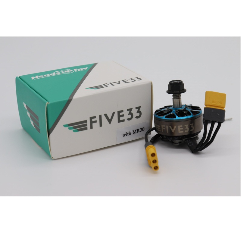 Five33 Headsup 2207 1960KV Brushless FPV Drone Motor W/ MR30 – 1 Pc.
