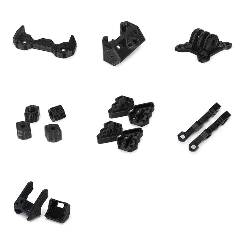 FlyfishRC Volador VX5/VD5/VX6/VD6 Frame TPU Parts Set – Black