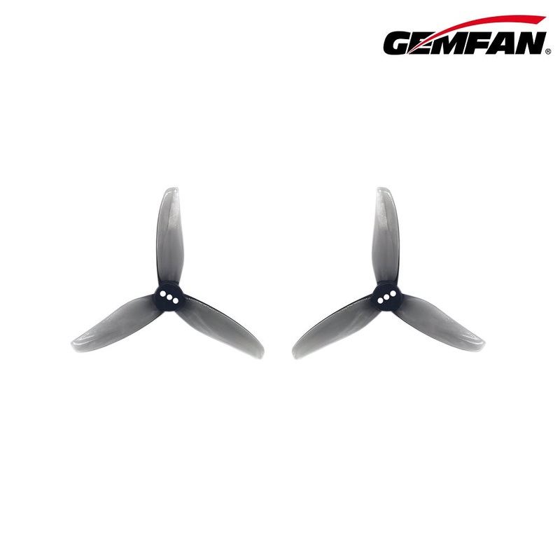 Gemfan 3020-3 3″ Tri-Blade 2mm Centerhole T-Mount Propellers – (2CW+2CCW)