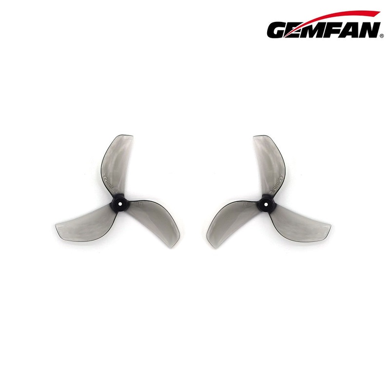 Gemfan 45mm-3 Tri-Blade 1mm Shaft Propellers – (4CW+4CCW) – Choose Color