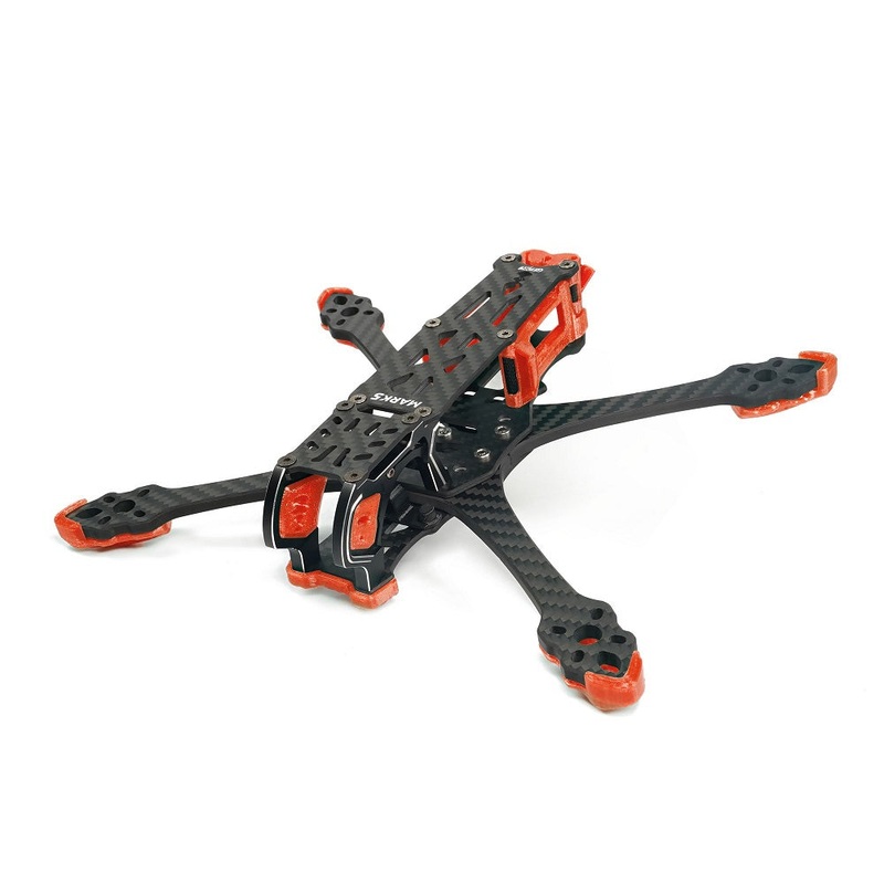 GEPRC GEP-MK5 Pro O3 FPV Drone Frame Kit – Coral Orange