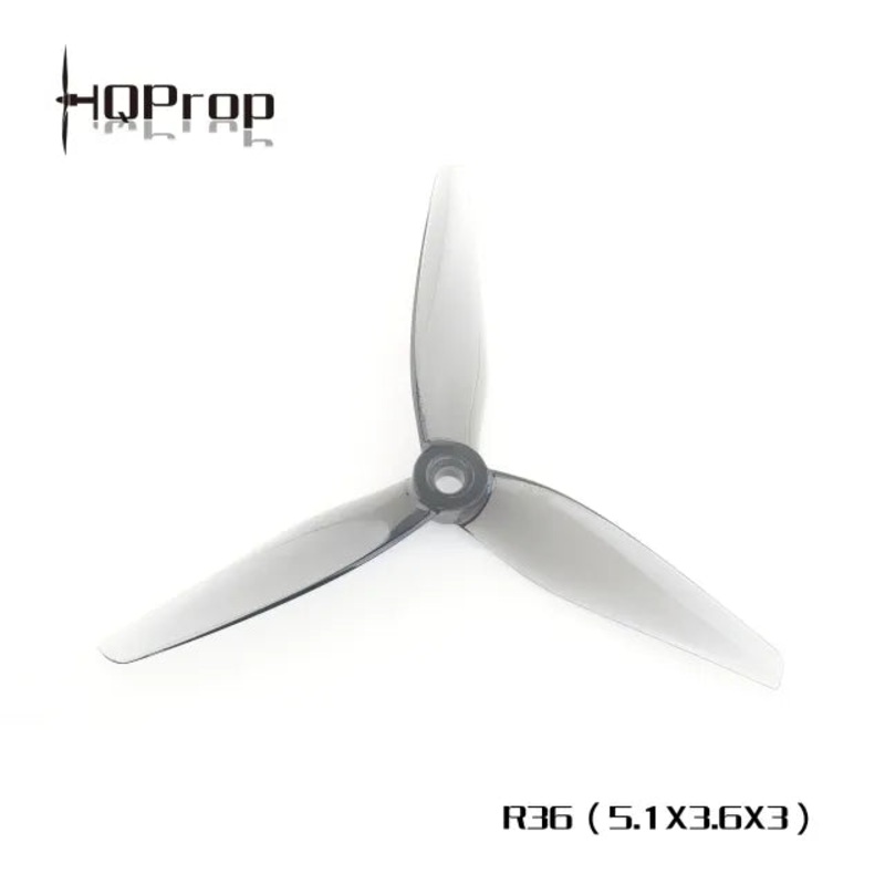 HQ Prop R36 5136 5.1″ Racing Propeller (2CCW+2CW) – Poly Carbonate – Choose Color