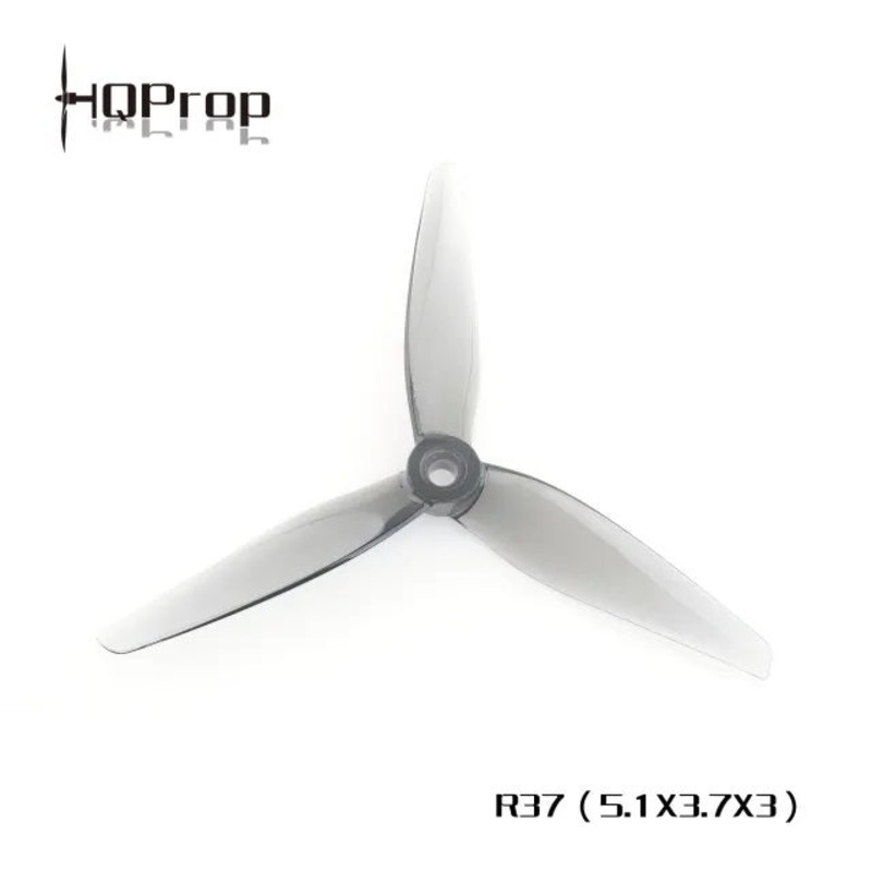 HQ Prop R37 5137 5.1″ Racing Propeller (2CCW+2CW) – Poly Carbonate – Choose Color