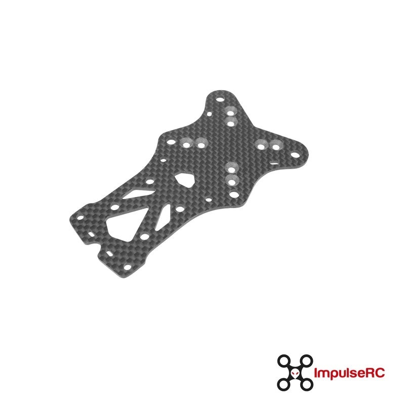 ImpulseRC ApexDC 5″ Frame Main Upper CF Plate 2MM – Rev. 1
