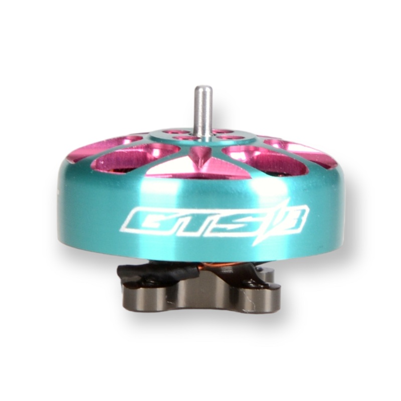RCINPOWER GTS V3 1804 3450KV Brushless FPV Drone Motor – Teal Blue/Pink
