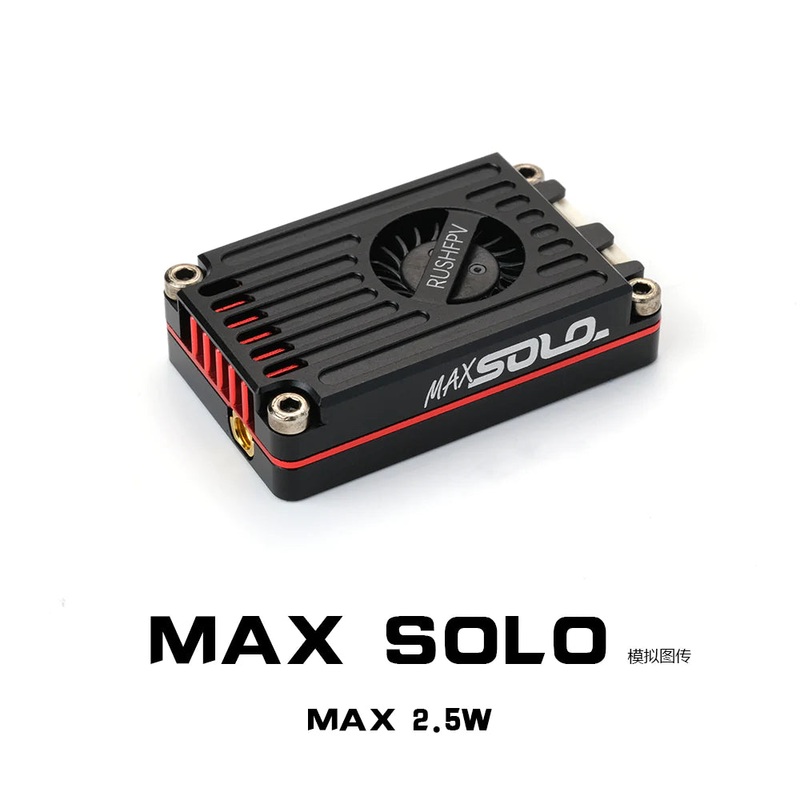 RUSHFPV Rush Max SOLO 5.8GHz 2.5W 37CH VTX w/ Smart Audio – US Version