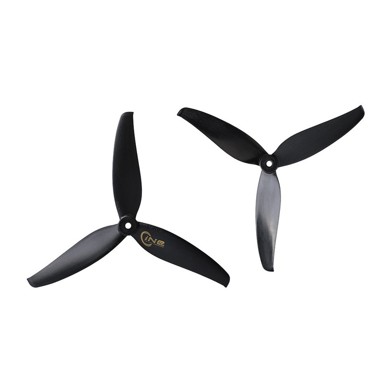 T-Motor C7.5×4.6×3 Cinematic Tri-Blade Carbon Fiber Nylon Propellers – 1CW+1CCW