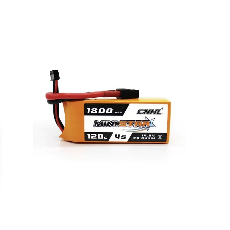 CNHL MiniStar Series 1800MAH 14.8V 4S 120C Lipo Battery – XT60