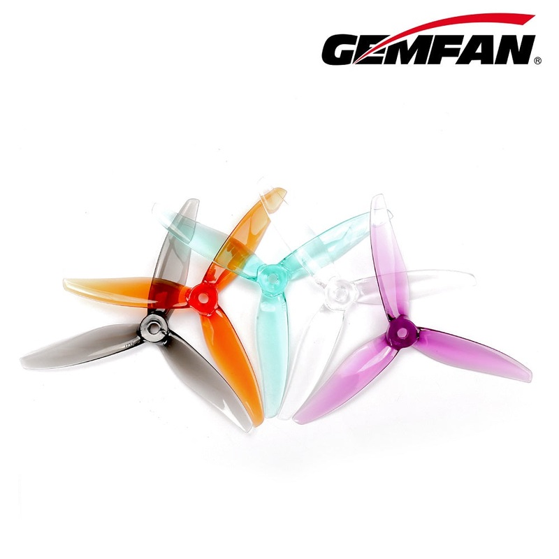 Gemfan Hurricane 5127-3 Tri-Blade 5 inch Ultralite Racing Prop – Choose Color