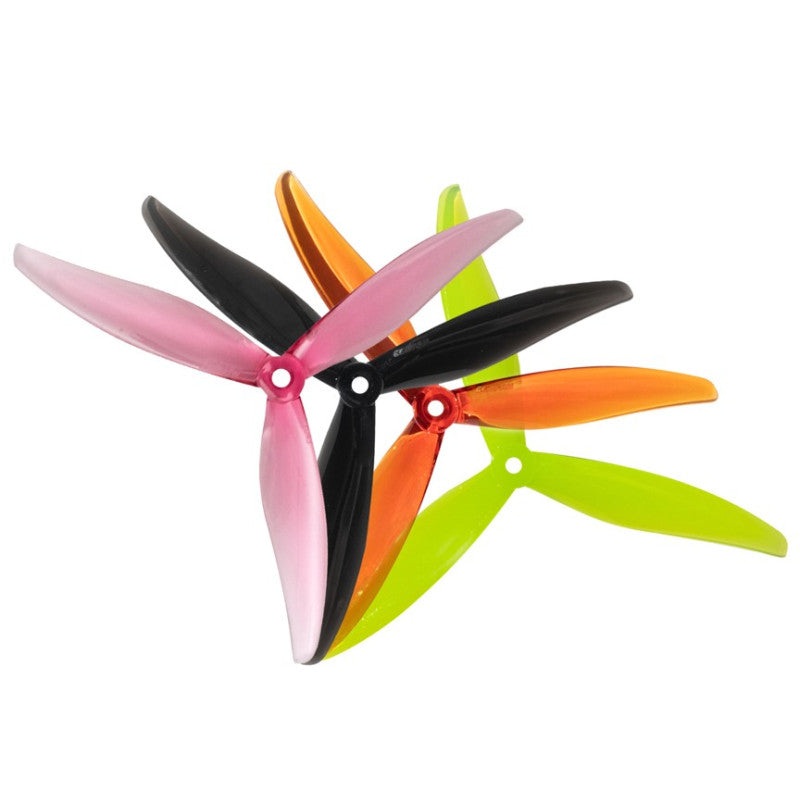 Gemfan Hurricane 7″ Street League Spec 7043-3 PC Durable Tri-Blade Propellers – 2CW+2CCW- Choose Color