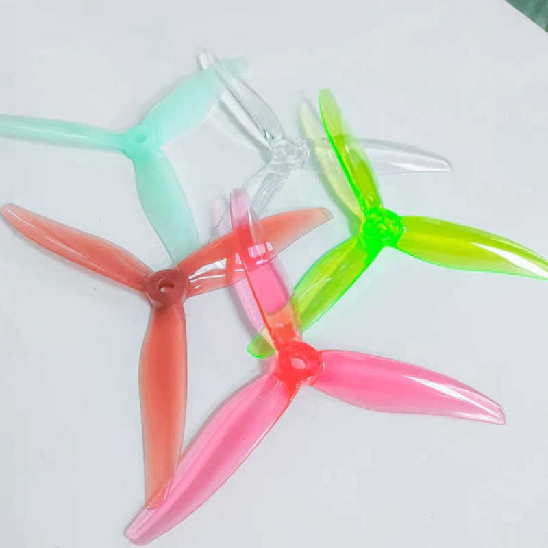 Gemfan Hurricane MCK Edition ReV3 51366-3 Durable Tri-Blade 5″ Prop – 2CW+2CCW – Choose Color