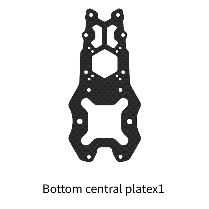 SpeedyBee Master 5 V2 Bottom Central Plate