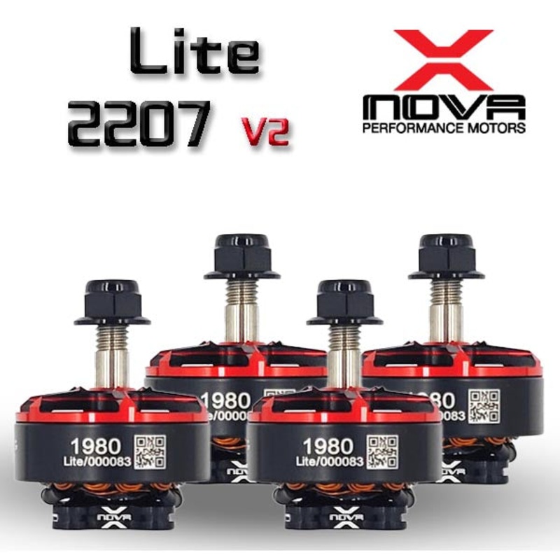 Xnova 2207 V2 LITE RACING series Motor – 1980KV – 4PCS