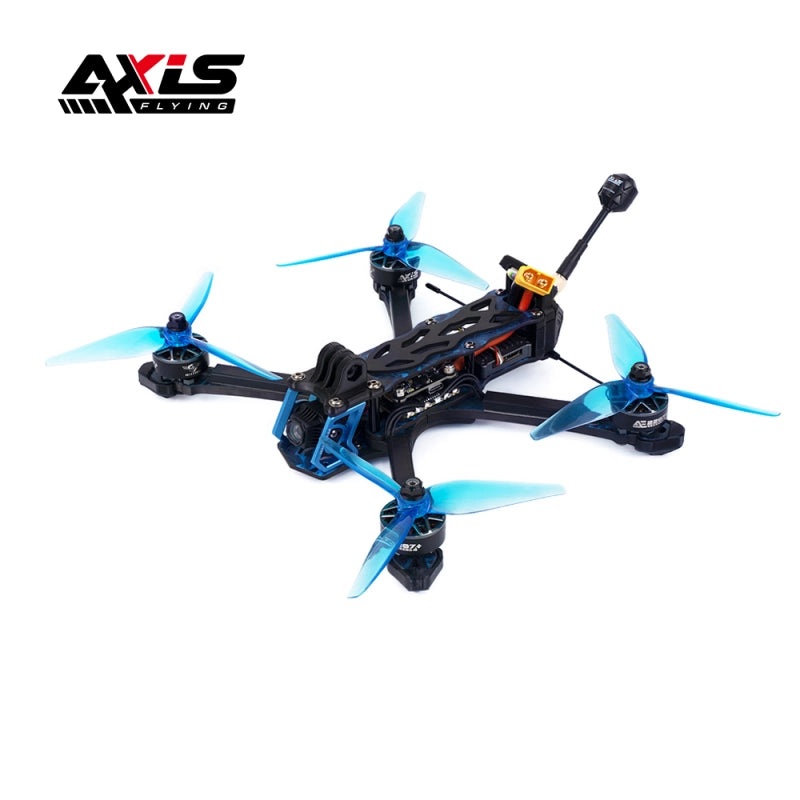 AxisFlying Manta 5 SE Squashed X DJI O4 Lite Air Unit 6S with GPS Freestyle FPV Drone – Choose Version