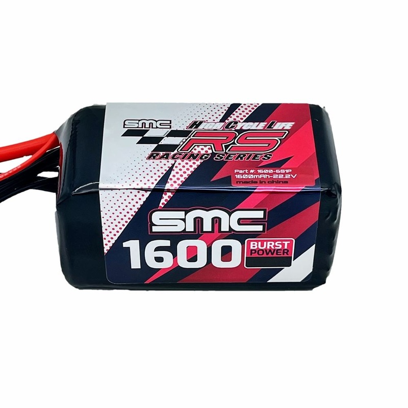 SMC HCL RS 22.2V 6S 1600mAh FPV Racing Lipo Battery Pack – XT60