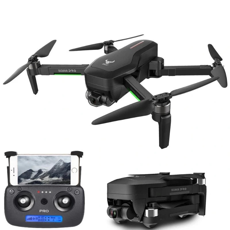 4K Camera RC Drone Two-Axis Anti-Shake Self-Stabilizing Gimbal 5G