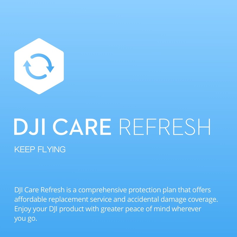 DJI Care Refresh – extended Warrantee and Accidental Damage Protection.
