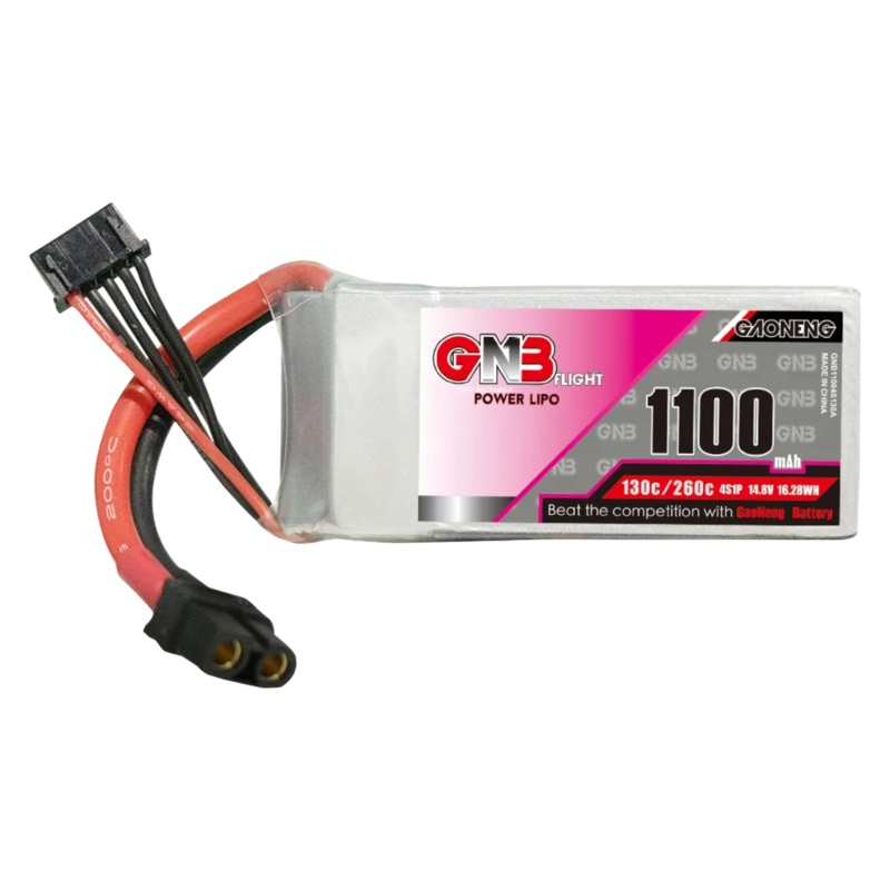 GNB 1100mAh 4S 130C LiPo XT60
