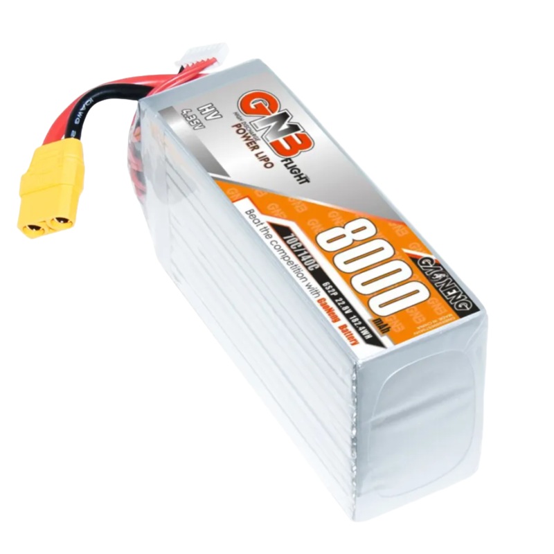 GNB HV 6S 22.8V 8000mAh 70C LiPo Battery XT90