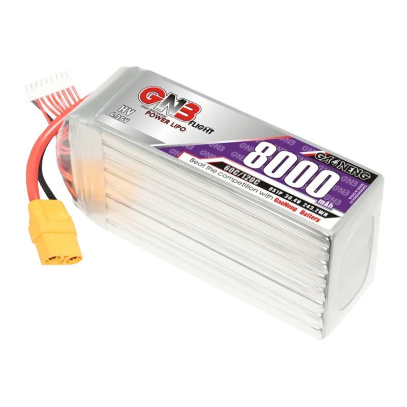 GNB HV 8S 30.4V 8000mAh 60C XT90 LiPo Battery