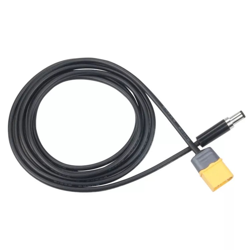 XT60 Male Bullet Connector to Male DC 5.5mm X 2.1mm DC5521 for T12