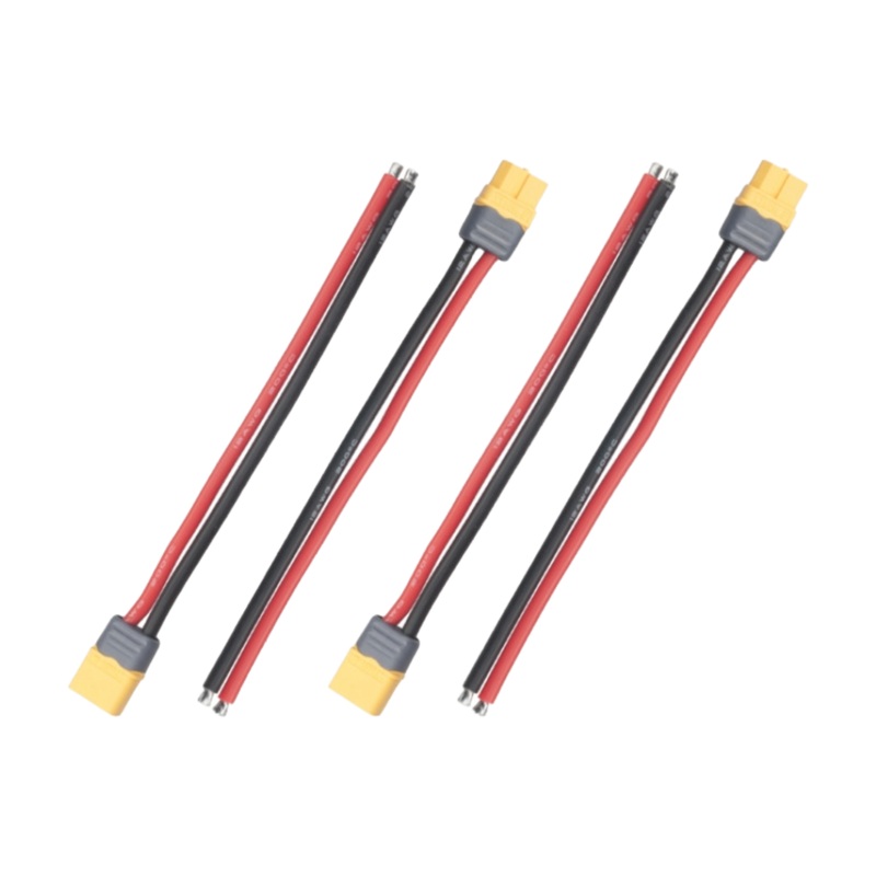 XT60 Male Female Connector W/150mm 12AWG Silicon Wire (2-Pairs)