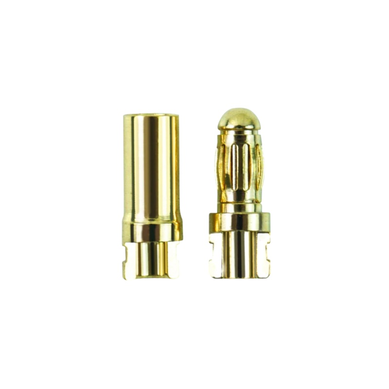 3.5mm Banana Plug Bullet Connectors (10-Pairs)
