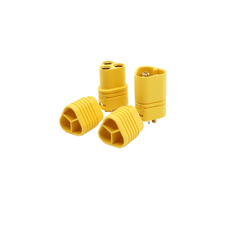 Amass MT60 3.5mm Yellow Plug (2x Pairs)