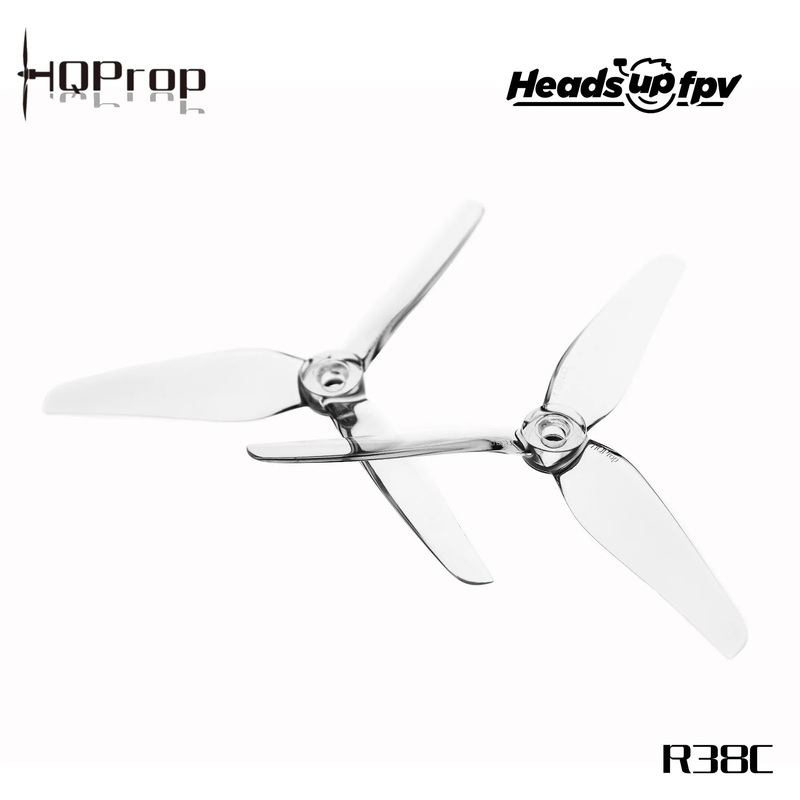HeadsUp Racing Prop R38C Clear Propellers