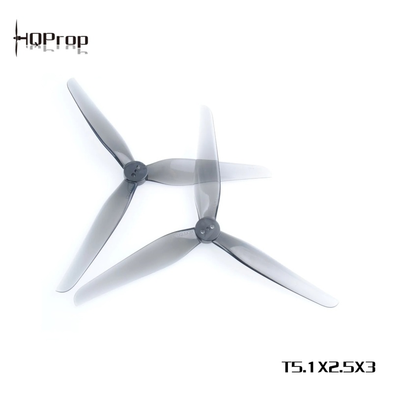 HQProp T5.1X2.5X3 Grey Propellers